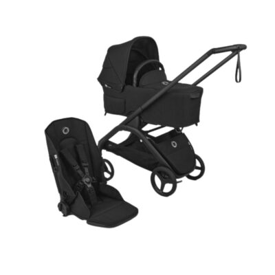 Carrito 2 en 1 Bugaboo Dragonfly Plus en color heritage black